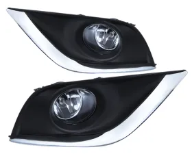 Spyder Auto Fog Lights with Switch Clear for Nissan Versa 2015-2017 FL-NV2015-C