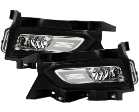 Spyder Auto Clear OEM Fog Lights with Switch for 2020-2022 Nissan Versa FL-NV2020-C