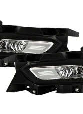 Spyder Auto Clear OEM Fog Lights with Switch for 2020-2022 Nissan Versa FL-NV2020-C                                     - FL-NV2020-C - Image 4