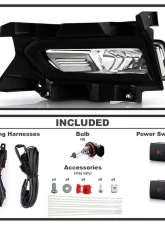 Spyder Auto Clear OEM Fog Lights with Switch for 2020-2022 Nissan Versa FL-NV2020-C                                     - FL-NV2020-C - Image 2