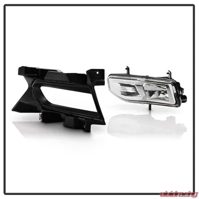 Spyder Auto Clear OEM Fog Lights with Switch for 2020-2022 Nissan Versa FL-NV2020-C - FL-NV2020-C