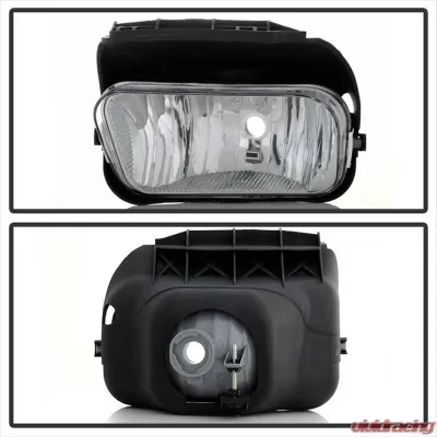 Spyder Auto Clear Fog Lights for Chevrolet Avalanche O Body Cladding 2002-2006 - FL-OEM-CS03-C