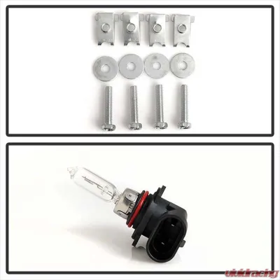 Spyder Auto Clear Fog Lights for Chevrolet Avalanche O Body Cladding 2002-2006 - FL-OEM-CS03-C