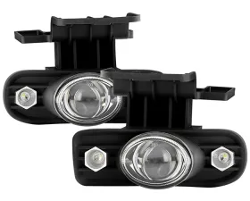 Spyder Auto Halo Projector Clear Fog Lights for Chevrolet Silverado 1999-2002