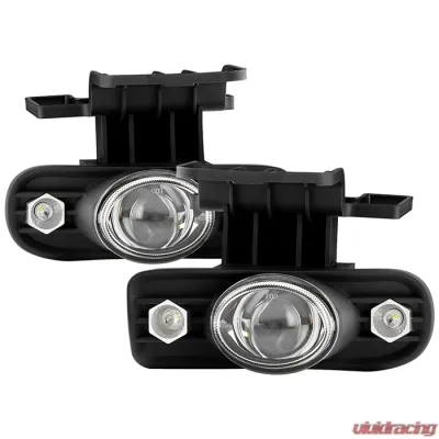 Spyder Auto Halo Projector Clear Fog Lights for Chevrolet Silverado 1999-2002 - FL-P-CS99-HL
