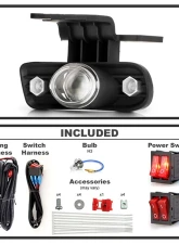 Spyder Auto Halo Projector Clear Fog Lights for Chevrolet Silverado 1999-2002                                     - FL-P-CS99-HL - Image 2