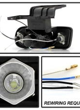 Spyder Auto Halo Projector Clear Fog Lights for Chevrolet Silverado 1999-2002                                     - FL-P-CS99-HL - Image 3