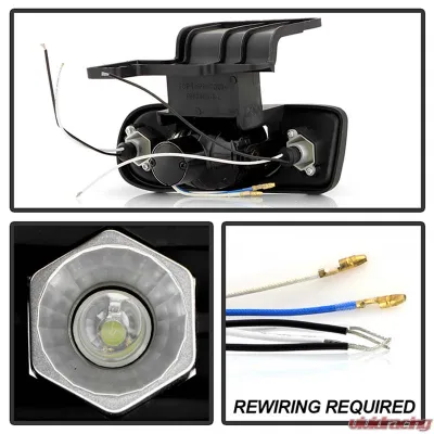 Spyder Auto Halo Projector Clear Fog Lights for Chevrolet Silverado 1999-2002 - FL-P-CS99-HL