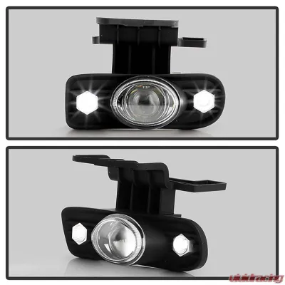 Spyder Auto Halo Projector Clear Fog Lights for Chevrolet Silverado 1999-2002 - FL-P-CS99-HL