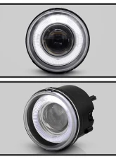 Spyder Auto Halo Projector Clear Fog Lights for Dodge Charger 2005-2008                                     - FL-P-DCH05-HL - Image 4