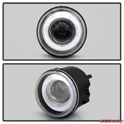 Spyder Auto Halo Projector Clear Fog Lights for Dodge Charger 2005-2008 - FL-P-DCH05-HL