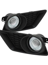 Spyder Auto Clear Halo Projector Fog Lights for Dodge Charger 2011-2014 with Switch                                     - FL-P-DCH2011-C - Image 2