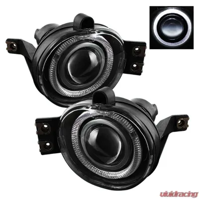 Spyder Auto Halo Projector Clear Fog Lights for Dodge Ram 2002-2006, FL-P-DRAM02-HL - FL-P-DRAM02-HL