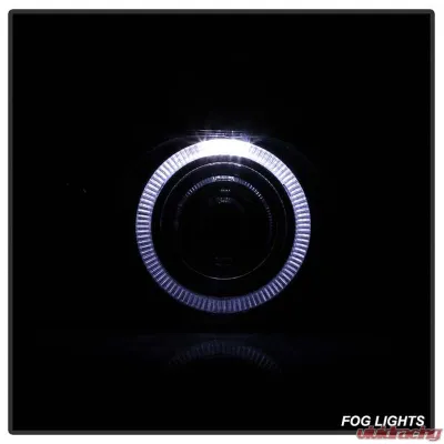 Spyder Auto Halo Projector Clear Fog Lights for Dodge Ram 2002-2006, FL-P-DRAM02-HL - FL-P-DRAM02-HL