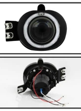 Spyder Auto Halo Projector Clear Fog Lights for Dodge Ram 2002-2006, FL-P-DRAM02-HL                                     - FL-P-DRAM02-HL - Image 2