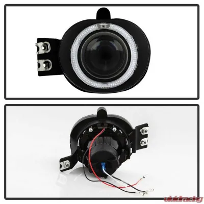 Spyder Auto Halo Projector Clear Fog Lights for Dodge Ram 2002-2006, FL-P-DRAM02-HL - FL-P-DRAM02-HL