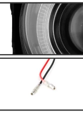 Spyder Auto Halo Projector Clear Fog Lights for GMC Sierra 2003-2006, 4-inch, Clear Lens                                     - FL-P-GS03-HL - Image 4
