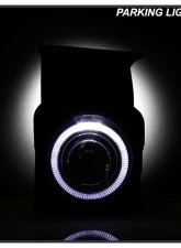 Spyder Auto Halo Projector Clear Fog Lights for GMC Sierra 2003-2006, 4-inch, Clear Lens                                     - FL-P-GS03-HL - Image 6