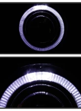 Spyder Auto Halo Projector Clear Fog Lights for GMC Sierra 2003-2006, 4-inch, Clear Lens                                     - FL-P-GS03-HL - Image 7