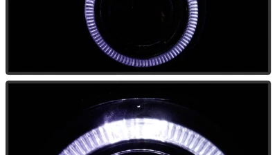 Spyder Auto Halo Projector Clear Fog Lights for GMC Sierra 2003-2006, 4-inch, Clear Lens                                     - FL-P-GS03-HL - Image 7