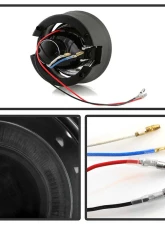 Spyder Auto Smoke Halo Projector Fog Lights with Switch for Mitsubishi Raider 2006-2009                                     - FL-P-JGC05-HL-SM - Image 3