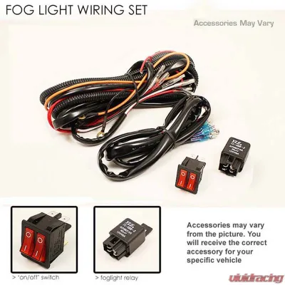 Spyder Auto Smoke Halo Projector Fog Lights with Switch for Toyota Tacoma 2012-2015 - FL-P-TTA2012-HL-SM