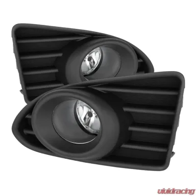 Spyder Auto Clear OEM Fog Light with Switch for Scion iQ 2012-2013, 12V, Plastic - FL-SIQ12-C