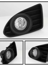Spyder Auto Clear OEM Fog Light with Switch for Scion iQ 2012-2013, 12V, Plastic                                     - FL-SIQ12-C - Image 2