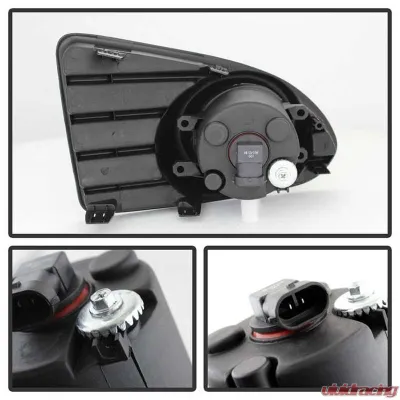 Spyder Auto Clear OEM Fog Light with Switch for Scion iQ 2012-2013, 12V, Plastic - FL-SIQ12-C