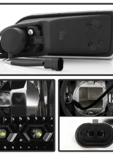 Spyder Auto Clear LED Fog Lights with Switch for Scion tC 2005-2010, FL-STC06-LED                                     - FL-STC06-LED - Image 3