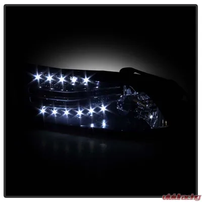 Spyder Auto Clear LED Fog Lights with Switch for Scion tC 2005-2010, FL-STC06-LED - FL-STC06-LED