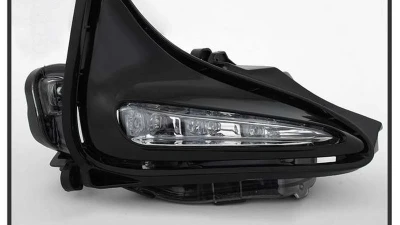 Spyder Auto OEM LED Fog Lights with Switch Clear for Toyota Corolla 2017+                                     - FL-TCO17-LED-C - Image 2