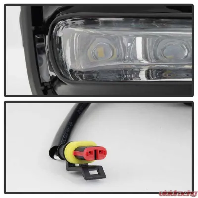 Spyder Auto OEM LED Fog Lights with Switch Clear for Toyota Corolla 2017+ - FL-TCO17-LED-C