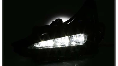 Spyder Auto OEM LED Fog Lights with Switch Clear for Toyota Corolla 2017+                                     - FL-TCO17-LED-C - Image 7