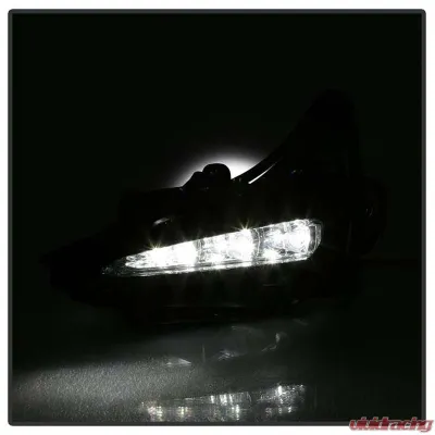 Spyder Auto OEM LED Fog Lights with Switch Clear for Toyota Corolla 2017+ - FL-TCO17-LED-C