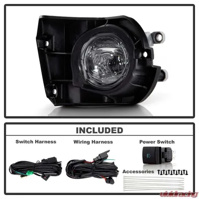 Spyder Auto Full LED Fog Lights with Switch Clear for Toyota Corolla Cross 2020-2022 - FL-TCOC2020-LED-C