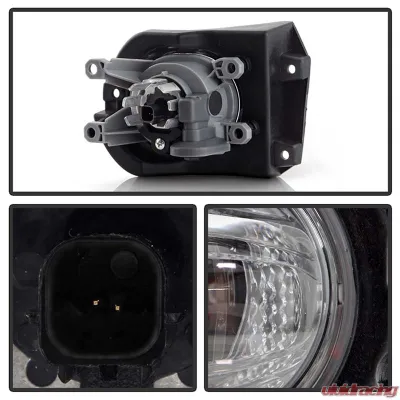 Spyder Auto Full LED Fog Lights with Switch Clear for Toyota Corolla Cross 2020-2022 - FL-TCOC2020-LED-C