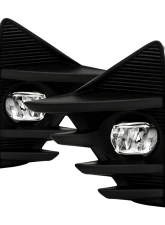 Spyder Auto OEM Style LED Fog Lights for Toyota Prius C 2019 - Clear with OEM Fit Switch                                     - FL-TPRIC19-LED-C - Image 6