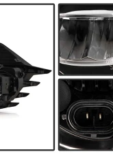 Spyder Auto OEM Style LED Fog Lights for Toyota Prius C 2019 - Clear with OEM Fit Switch                                     - FL-TPRIC19-LED-C - Image 3