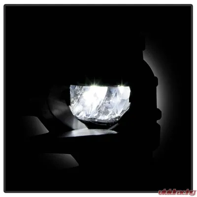 Spyder Auto OEM Style LED Fog Lights for Toyota Prius C 2019 - Clear with OEM Fit Switch - FL-TPRIC19-LED-C