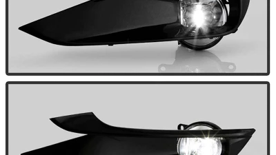 Spyder Auto Full LED Fog Lights with Switch for Toyota Sienna 2021-2023                                     - FL-TSIE2021-XSE-C - Image 5
