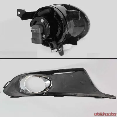 Spyder Auto Clear OEM Style Fog Lights with Switch for Volkswagen Jetta MK6 2011-2014 - FL-VJ2011-C