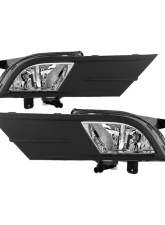 Spyder Auto Clear OEM Style Fog Lights with Switch for 2015-2016 Volkswagen Jetta MK6 4-Door                                     - FL-VJ2015-C - Image 5