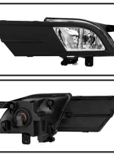 Spyder Auto Clear OEM Style Fog Lights with Switch for 2015-2016 Volkswagen Jetta MK6 4-Door                                     - FL-VJ2015-C - Image 2