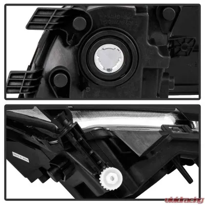 Spyder Auto Clear OEM Style Fog Lights with Switch for 2015-2016 Volkswagen Jetta MK6 4-Door - FL-VJ2015-C