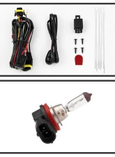 Spyder Auto Clear OEM Style Fog Lights with Switch for 2015-2016 Volkswagen Jetta MK6 4-Door                                     - FL-VJ2015-C - Image 5