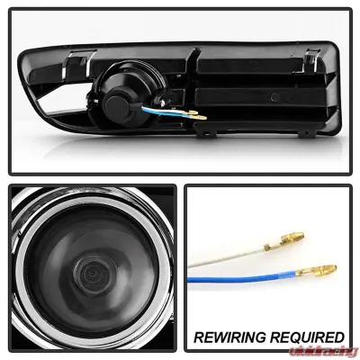 Spyder Auto Smoke OEM Fog Lights with Switch for Volkswagen Jetta 1999-2005 - FL-VJ99-SM