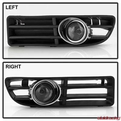 Spyder Auto Smoke OEM Fog Lights with Switch for Volkswagen Jetta 1999-2005 - FL-VJ99-SM