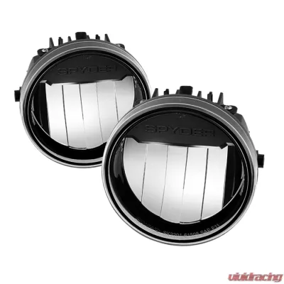 Spyder Auto Black LED Fog Lights for Ford F-150 2009-2014, Durable Design - FL-YD-FF15009-LED-BK