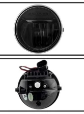 Spyder Auto Black LED Fog Lights for Ford F-150 2009-2014, Durable Design                                     - FL-YD-FF15009-LED-BK - Image 2